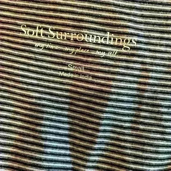 NWT Soft Surroundings "Camilla" Straight Leg Cap Sleeve Jumpsuit size Medium - Picture 3 of 3